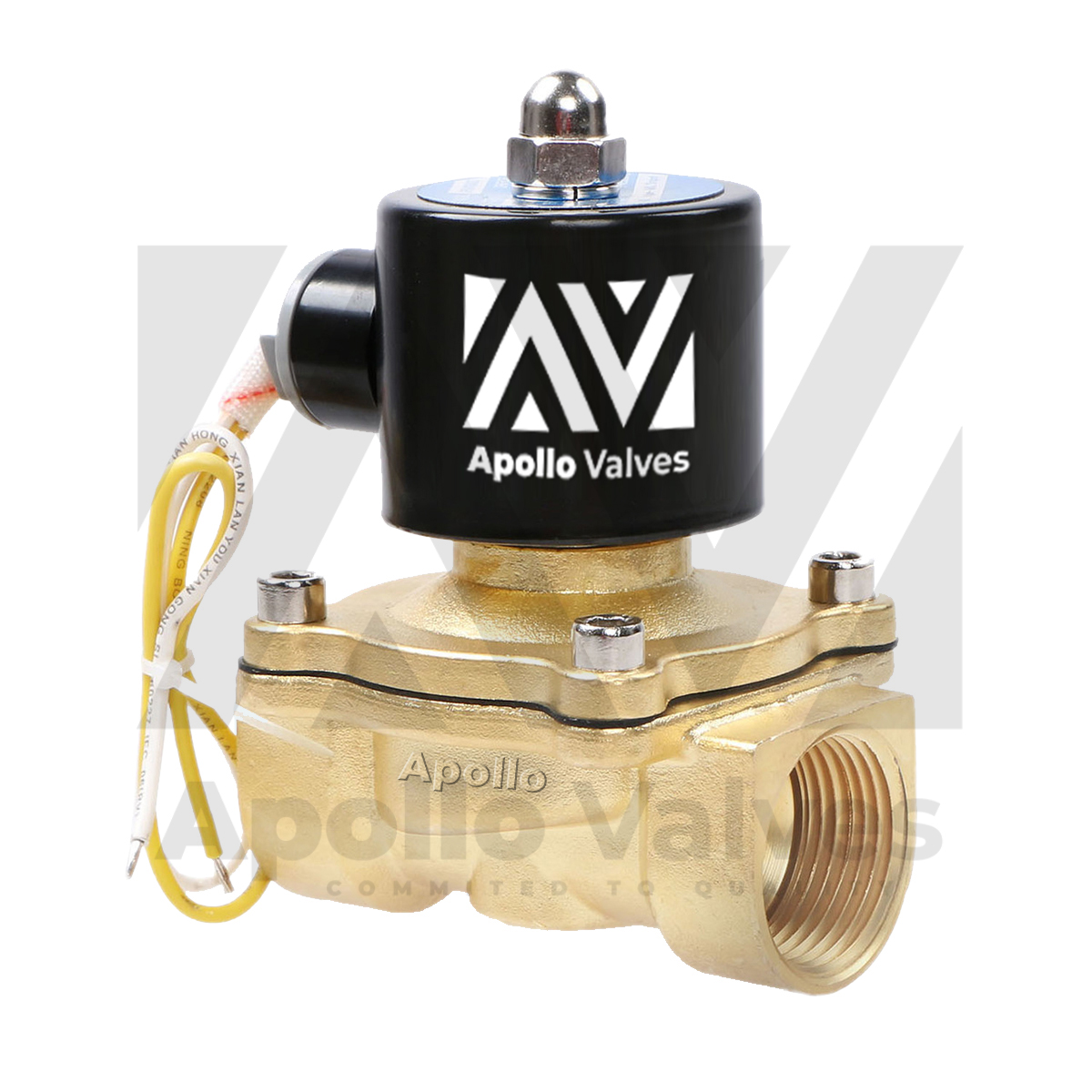 2/2 Way Brass Solenoid Valve