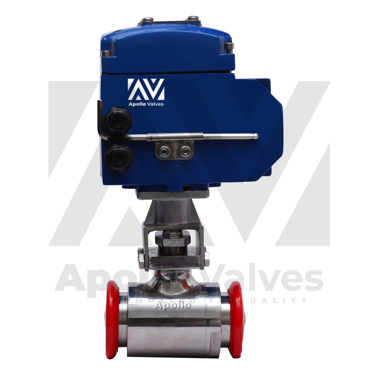TC End Ball Valve with Electric Actuator