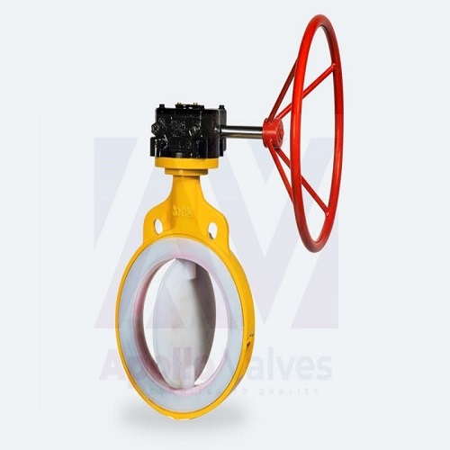 FEP Lined Butterfly Valve
