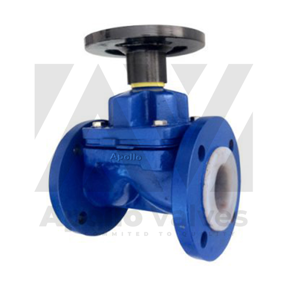 FEP PFA Lined Diaphragm Valve