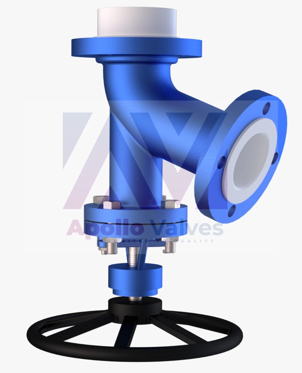 PFA Flush Bottom Tank Valve