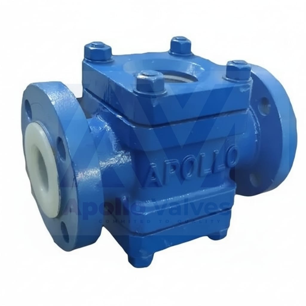 PFA Lined Side View Glass