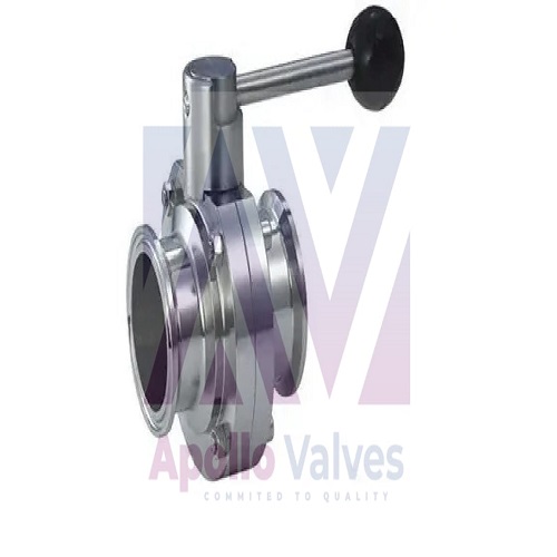 Pharma TC End Butterfly Valve