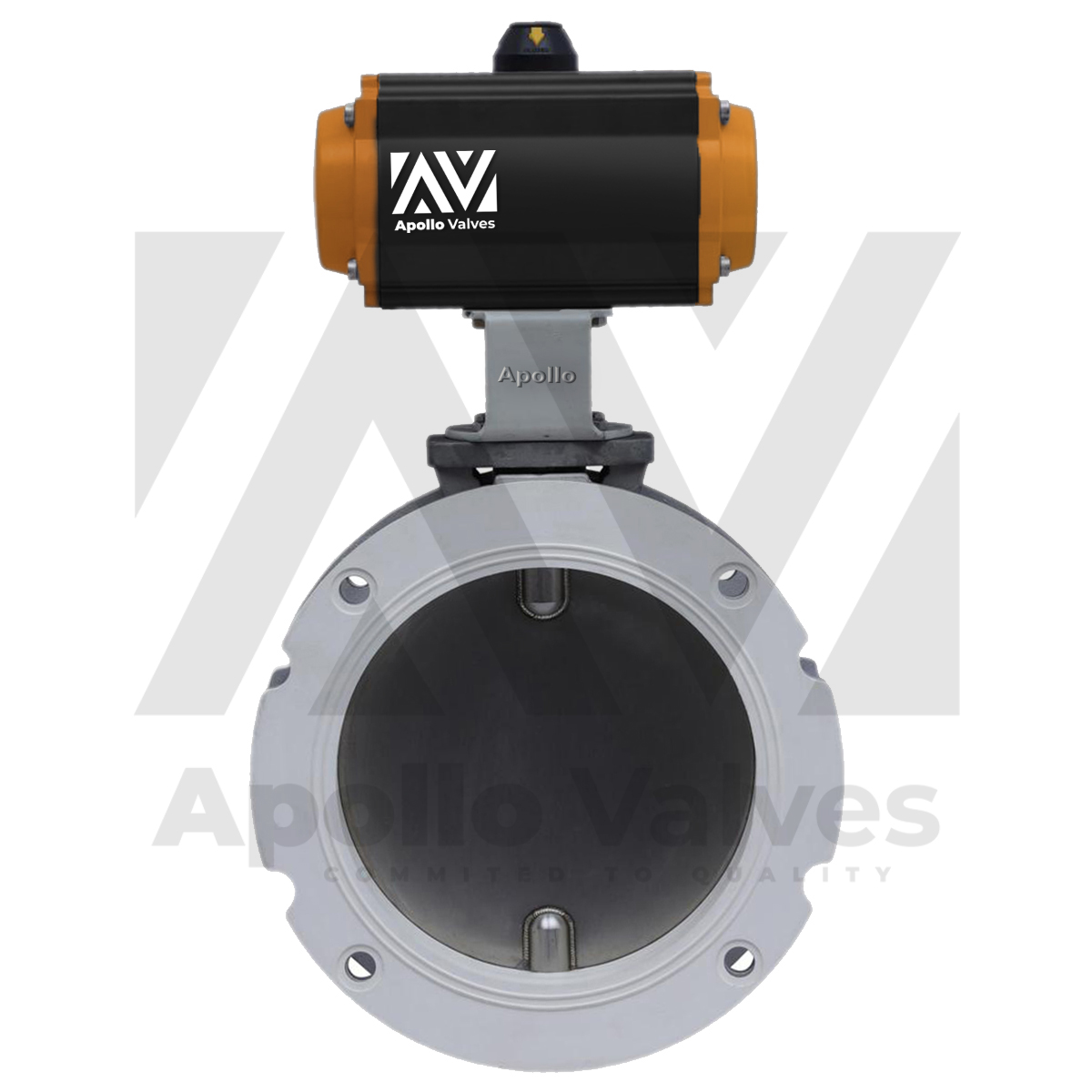 Pneumatic Actuator Operated Cement Butterfly Valve