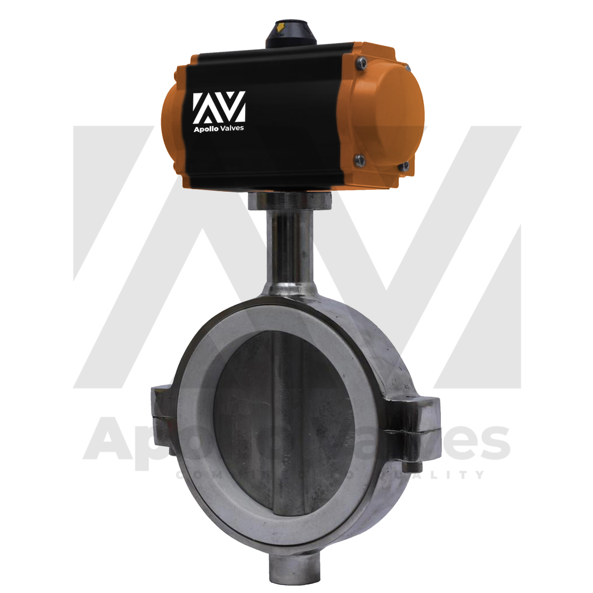 Pneumatic Actuator Operated FEPLined Butterfly Valve
