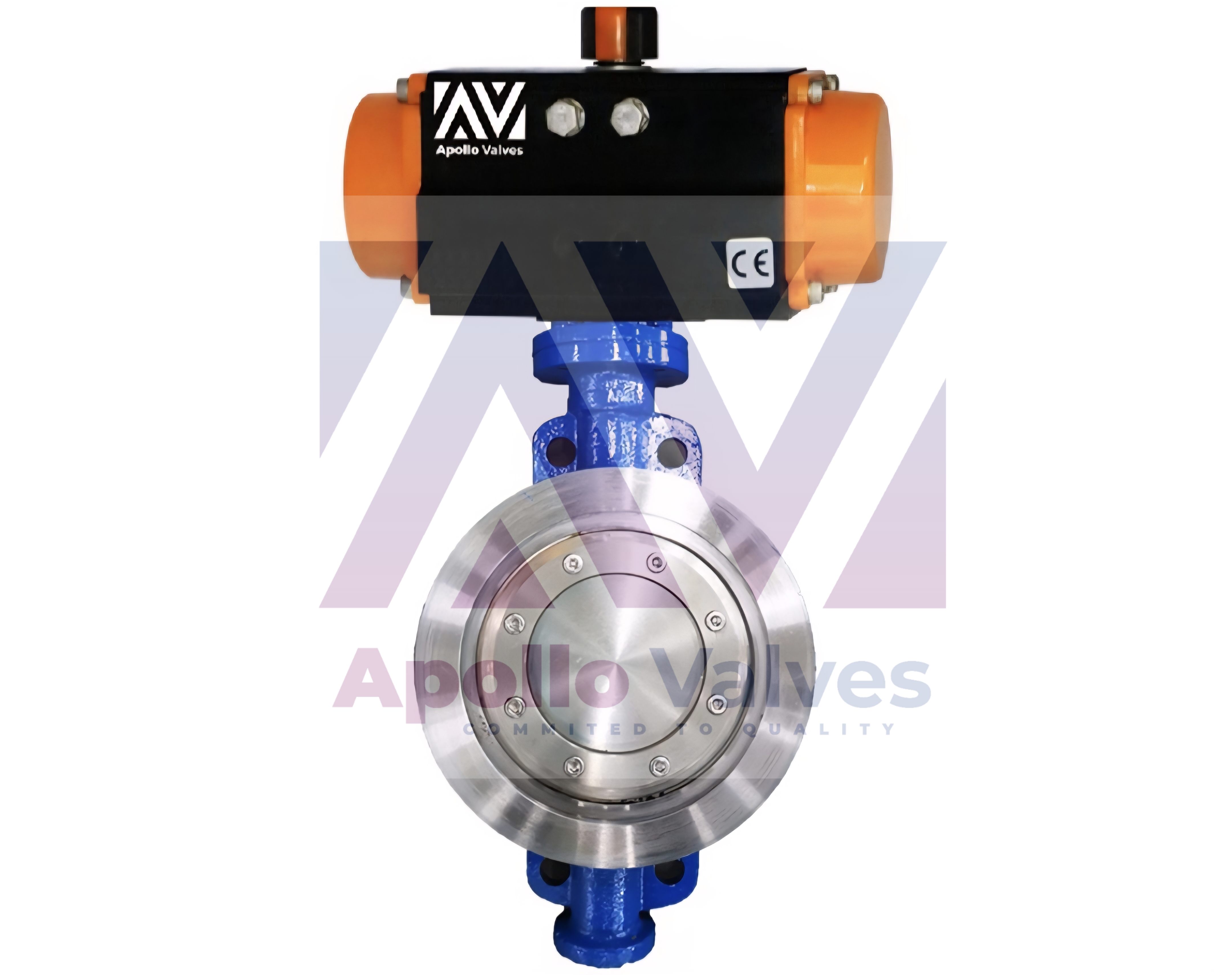 Pneumatic Tripple Offset Butterfly Valve